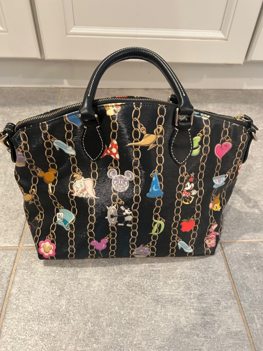 Dooney & Bourke Disney Charms Satchel RETIRED - Picture 3 of 6